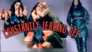 Bossy Deillah: Constantly Jerking off