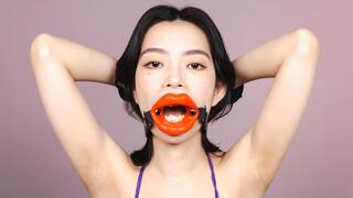 Ballgagged Sensation: Tsubame AMAI's Captivating Presentation! - BDSM (4K Video)