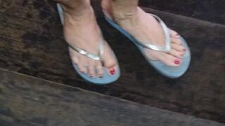 Tempest walking around hotel