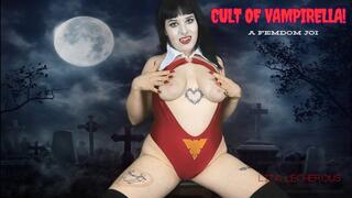 CULT OF VAMPIRELLA featuring Femdom JOI, Vampire, Cosplay, Cum Countdown, Vampire Fangs,