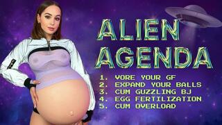 Alien Agenda (Vore, Cumflation, Ball Expansion, Belly Expansion)