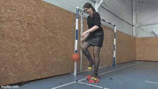 Everything is destroyed under her feet