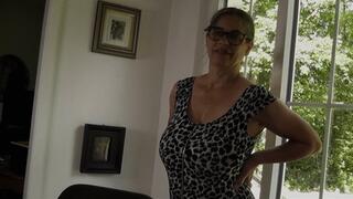 Teasing on a rocking chair (2024) (MP4)