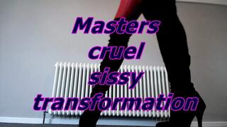 Masters cruel sissy transformation (WMV)