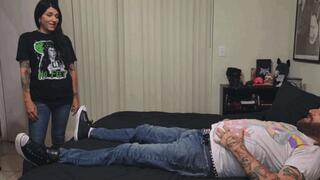 The Great Football Foot Fuck with DaddyBaphy and Sorceress Morgana