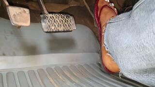 Cranking Frenzy in my Beautiful Flip-Flops with NO LUCK