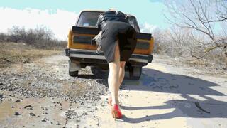 Fucking car MP4 (1280x720) FHD