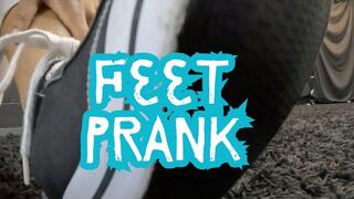 Giantess Crew – CJ – Feet prank