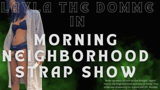 Porch Exhibitionist: Jerking off for the neighbors