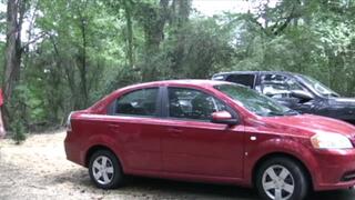 Hotwife Naked Jen Fucked By Strangers At The Car Park! (1st half mp4)