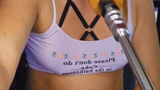 Alt angle Face Fucking machine!!!