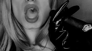 Let me light up this big fat brown Cigar while you enjoy watching me ;) xx