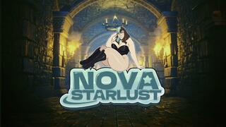 “Pussy And Ass Worship: Face Sitting Denial” BBW Femdom Nova Starlust sits on male slave's face with latex straight jacket, bondage, ass eating, pussy eating, licking, tease and denial, nylon tights, tights ripping, big ass spread, face sitting, breath pl