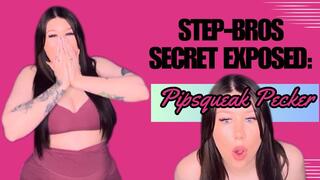 Step-Bros Secret Exposed: Pipsqueak Pecker