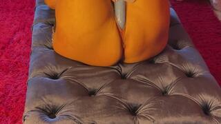 fucking my dirty tight pussy with my clear dildo