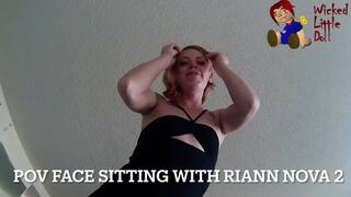 POV Face Sitting with Riann Nova 2