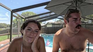 Poolside Coughing with Theo & Nathalia