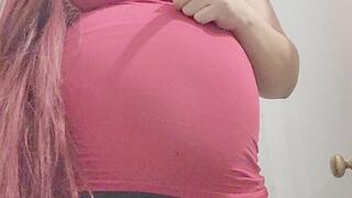 Changing places with me in my final weeks of pregnancy