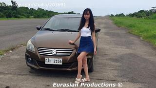 CustomVideo - 031 - Che practice driving Suzuki Ciaz