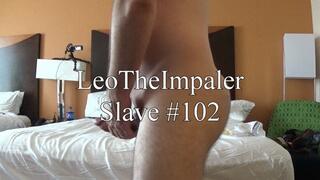 (HD) Slave #102 - Collar and Leash Sex with Slave: All Holes with Facial, Angle 1 of 4