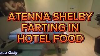 FARTING ON THINGS AT THE ATENNA SHELBY HOTEL WITH ROTTEN AND WET FARTS C4SFart24