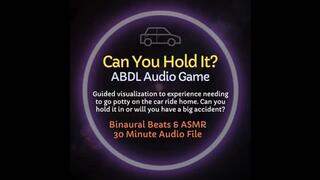 Can You Hold It? An ABDL Diaper Audio Game