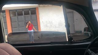 Dalilah is driving with her father and gets nervous