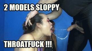 DEEP THROAT SPIT FETISH 240804HC3 VIOLET + KARIME THROATFUCKING SALIVA DUET AND SLOPPY DEEPTHROAT + FREE SURPRISE SHOW (LOWDEF SD MP4 VERSION)