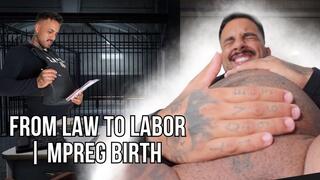 From law to labor | Mpreg labor - Lalo Cortez