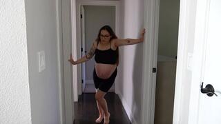 stepsister pregnant pee desperation