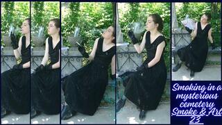 Smoke & Art 23 - Smoking in a mysterious cemetery