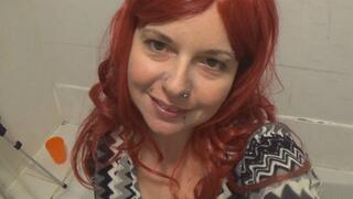 Gurgle Goddess’s First Enema Video!