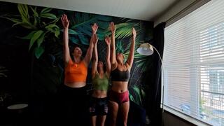 Fun Sized Katherine Gets Played With Featuring Two Six Foot Goddesses! L&C, Size Comparison