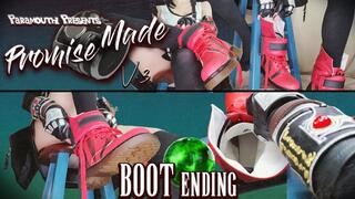 Tifa Lockhart Giantess Tastes Tiny Aerith and Tiny Cloud: Boot End [A Promise Made ver 3]