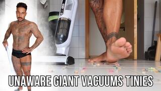 Unaware giant vacuums tinies - Lalo Cortez