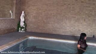 Ravens Stunning Beauty Captured As She Poses In The Pool!!! - Part 2 - MP4