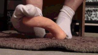 Satisfy the itchy dirty socks with your hard penis MP4