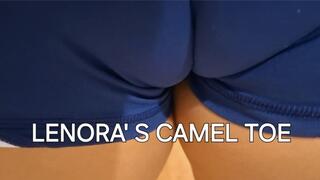 Big Pussy - CAMEL TOE- 3 angles - Lenora Feet