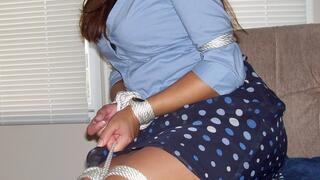 VIVIAN IREENE PIERCE LEAD SECRETARY GETS BONDAGE PART 1