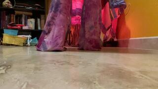 Super crusty, dirty, black feet