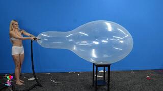 Harley Machine Pops 7 Huge Balloons FULL Video HD (1920x1080)