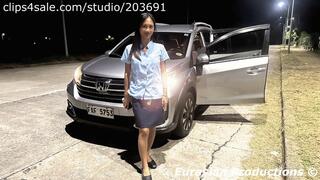 164 - Kass revving hard Honda