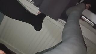 Big Cum in my Long Leg Cast