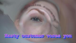 Nasty customer vores you