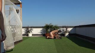 MISTRESS LILY DUPONT : SHOWER MASTURBATION - HUMAN FORNITURE