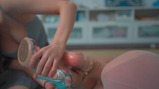 EMshibari toe play part 2