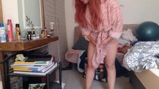 Pissing in my garbage bin *