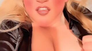 Cleavage tease I know it makes your little dick hard