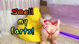 FARTING: Smell my farts, slave!(1080p)