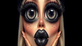 BIG EYES STARING WITCH